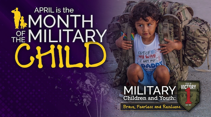 The Month of the Military Child recognizes and honors the role military children play in the armed forces community. The theme for this year’s observance is “Military Children and Youth: Brave, Fearless and Resilient.”

The Army is committed to military families and children, and thanks them for the support and contributions they make on behalf of their Soldiers.

The Army provides a variety of services, including childcare and youth services, to address the unique circumstances of military families.

The quality and safety of childcare is of utmost importance to the Army.