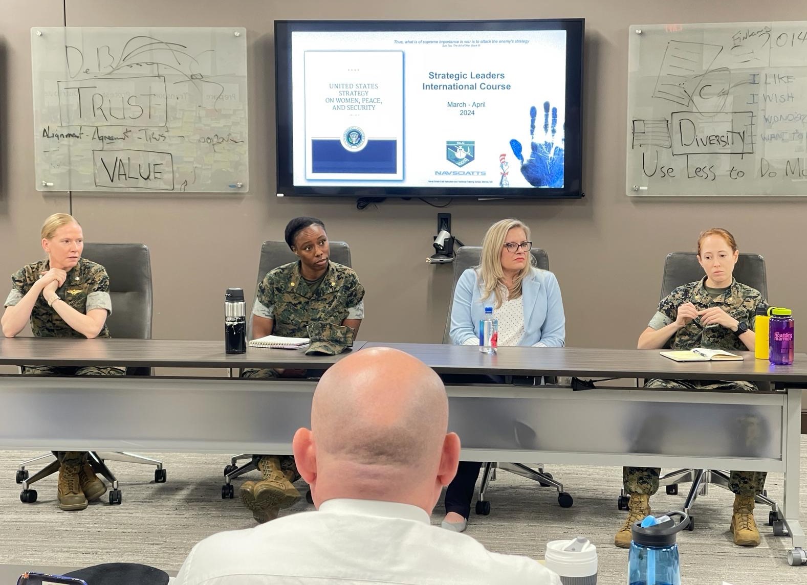 NAVSCIATTS Strategic Leaders Course supporting Women, Peace, and Security Principles