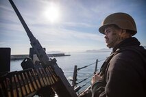 After a safe Suez Canal transit, the Arleigh Burke-class guided-missile destroyer USS Carney (DDG 64) transited the Straits of Messina and arrived in Palermo, Italy, for a regularly scheduled port visit, April 9, 2024.