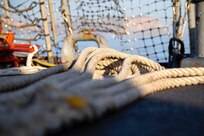 After a safe Suez Canal transit, the Arleigh Burke-class guided-missile destroyer USS Carney (DDG 64) transited the Straits of Messina and arrived in Palermo, Italy, for a regularly scheduled port visit, April 9, 2024.