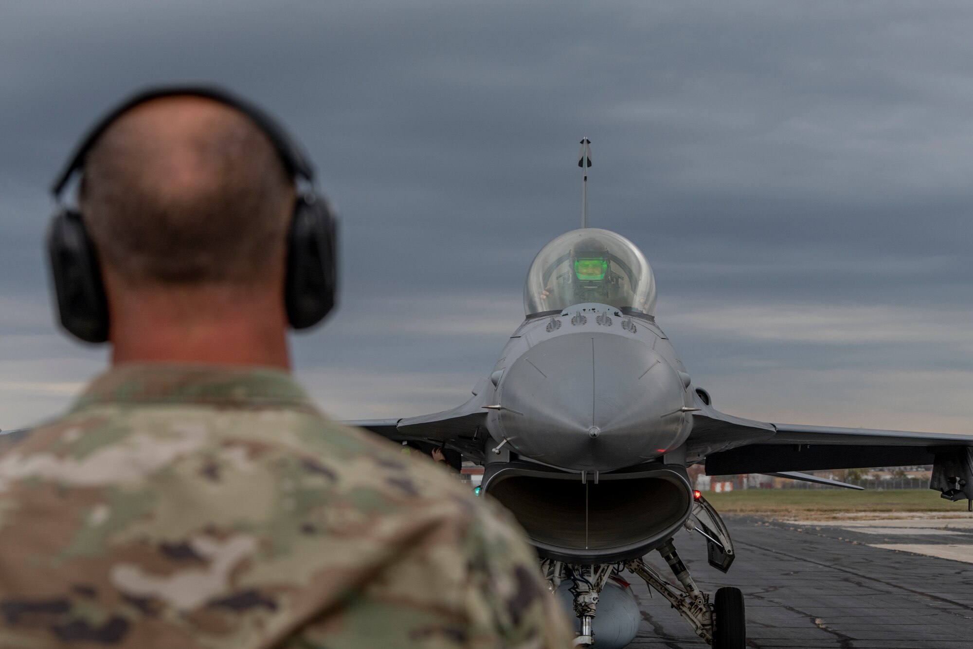 Airmen from the Ohio Air National Guard’s 180th Fighter Wing conducted an Agile Combat Employment exercise at the 122nd Fighter Wing, Indiana Air National Guard Base in Fort Wayne, Indiana, Nov. 6 and 7, 2023.