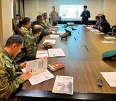VNG Soldiers conduct communications exchange with Tajik partners