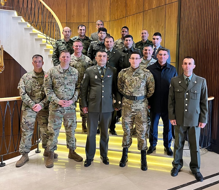 VNG Soldiers conduct communications exchange with Tajik partners