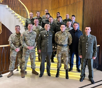 VNG Soldiers conduct communications exchange with Tajik partners