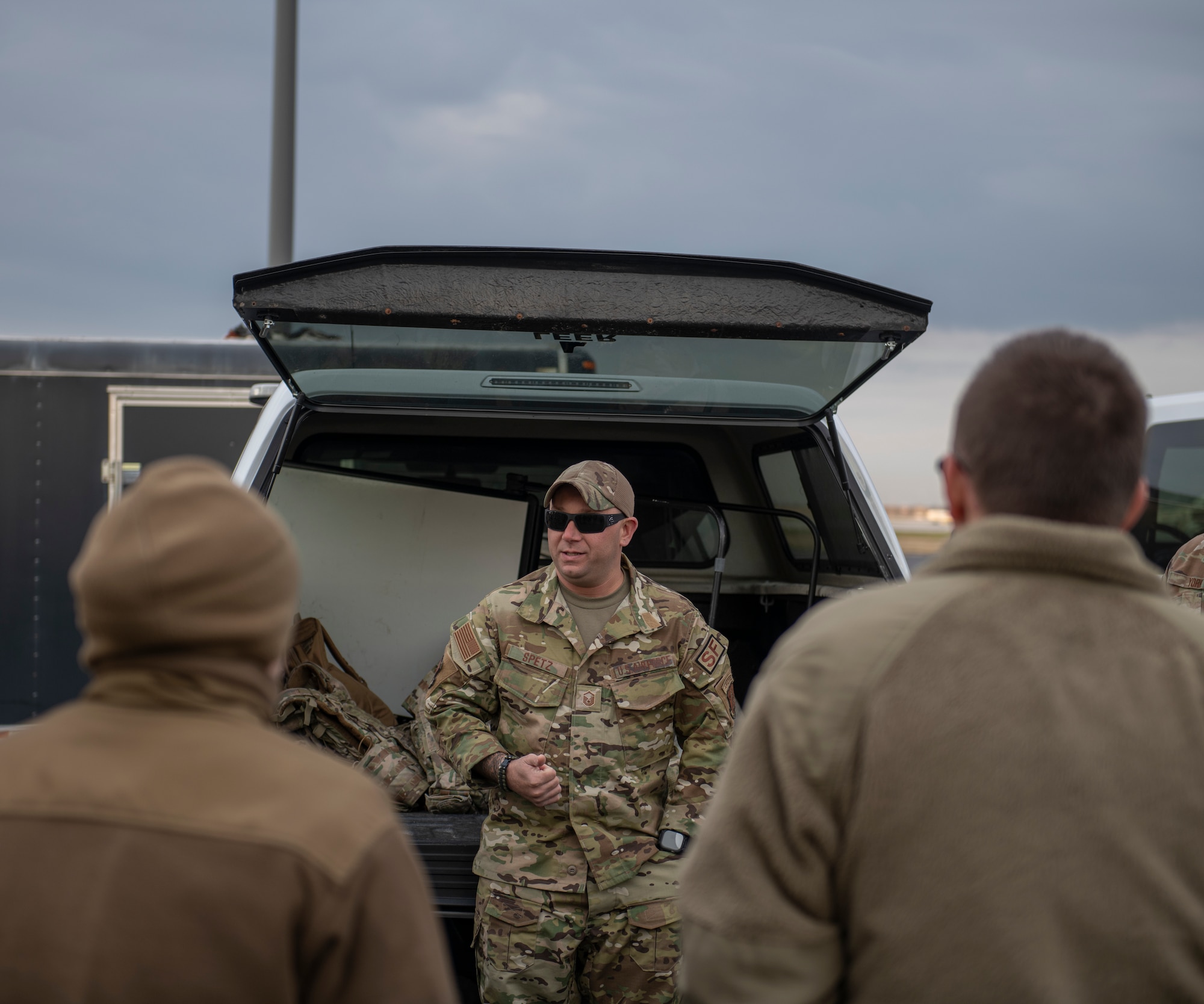 Airmen from the Ohio Air National Guard’s 180th Fighter Wing conducted an Agile Combat Employment exercise at the 122nd Fighter Wing, Indiana Air National Guard Base in Fort Wayne, Indiana, Nov. 6 and 7, 2023.