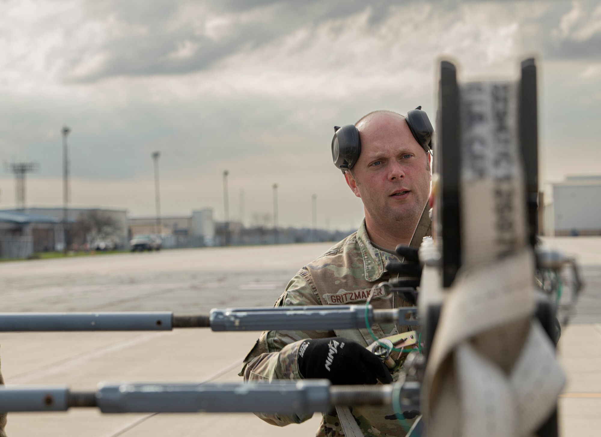 Airmen from the Ohio Air National Guard’s 180th Fighter Wing conducted an Agile Combat Employment exercise at the 122nd Fighter Wing, Indiana Air National Guard Base in Fort Wayne, Indiana, Nov. 6 and 7, 2023.