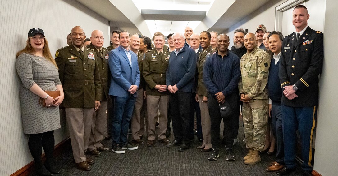 Unity beyond the diamond: Army participates at White Sox game opener