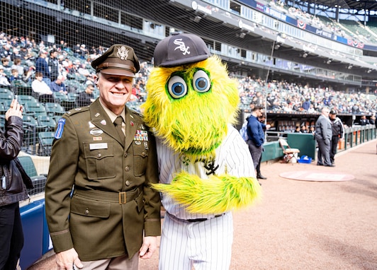Unity beyond the diamond: Army participates at White Sox game opener