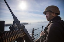 After a safe Suez Canal transit, the Arleigh Burke-class guided-missile destroyer USS Carney (DDG 64) transited the Straits of Messina and arrived in Palermo, Italy, for a regularly scheduled port visit, April 9, 2024.
