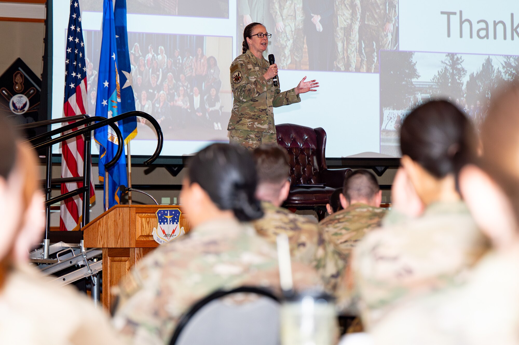20th Air Force commander visits Malmstrom for Women’s History Month