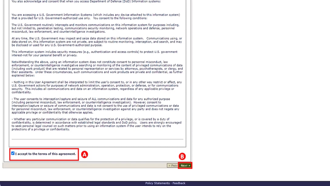 Process steps for a Vendor to register in DLA's Internet Bid Board System (DIBBS).