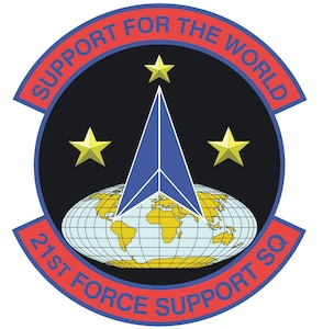 21st Force Support Squadron shield