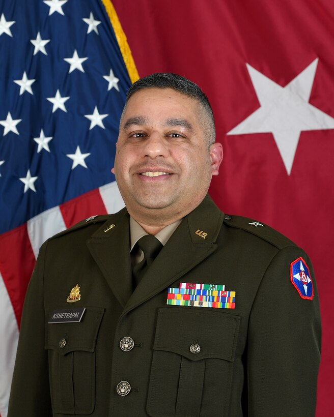 Command photo of Brig. Gen. Vivek Kshetrapal