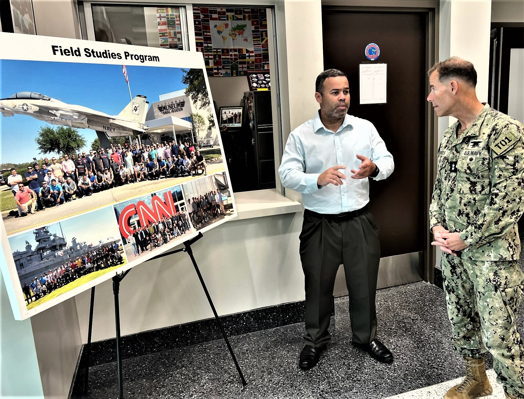 NSW Command Team Tours NAVSCIATTS