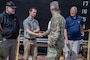 The  U.S. Army Corps of Engineers, Memphis District, christened its new dry dock during a ceremony held at Ensley Engineer Yard, April 2, 2024.

The dry dock was named after Billy Manley, who worked as the yards and docks chief for the district until his passing in 2020. 

More than 80 people attended the christening, including several members of Manley's family, his friends, and district employees. In keeping with USACE tradition, Manley's wife, Teresa Manley, conducted the act of christening and District Commander Col. Brian Sawser directed it to service to the current chief of yards and docks, Dennis Lewis.

The Dry Dock Manley was constructed at Conrad Shipyard in Morgan City, Louisiana, before arriving at Ensley Engineer Yard on December 15, 2023. It is 168 feet long, has a 77-foot beam, a draft of 4.5 feet, and a lifting capacity of 1000 tons.
