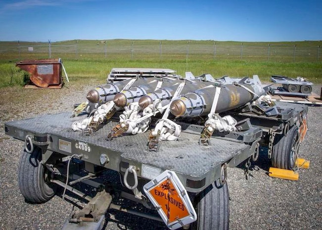 The Air Force Combat Ammunition Center Class implemented a new curriculum that incorporates the Air Force's newest munition, the GBU-56 Laser Joint Direct Attack Munition (JDAM), at Beale Air Force Base, California, Mar, 4, 2024.