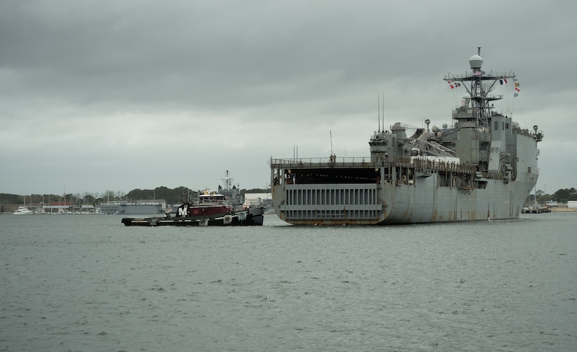 USS Gunston Hall (LSD-44), returns from supporting the largest NATO exercise in decades, Steadfast Defender 2024.