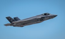 Air Force jet flies