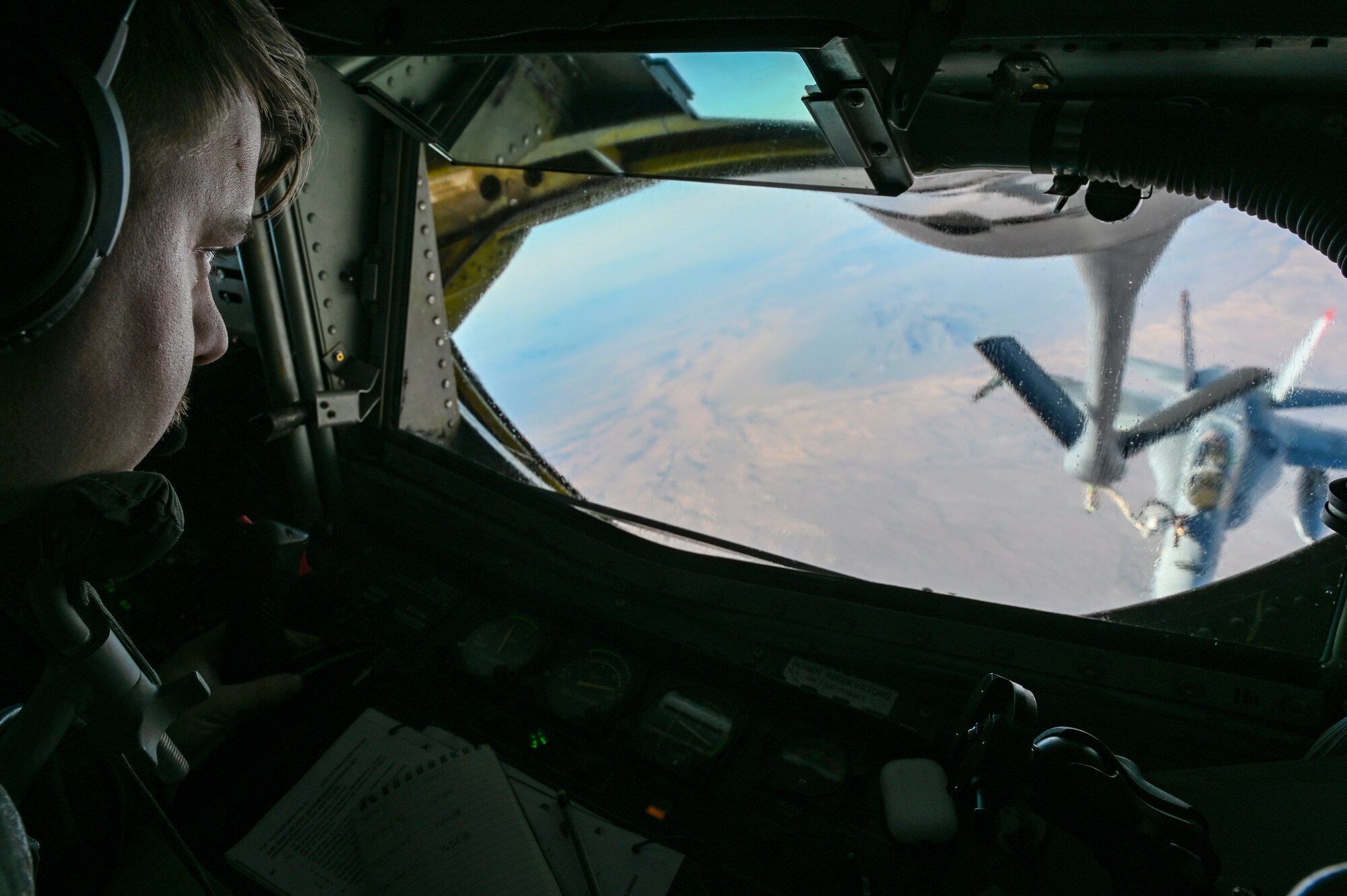 Airman refuels aircraft