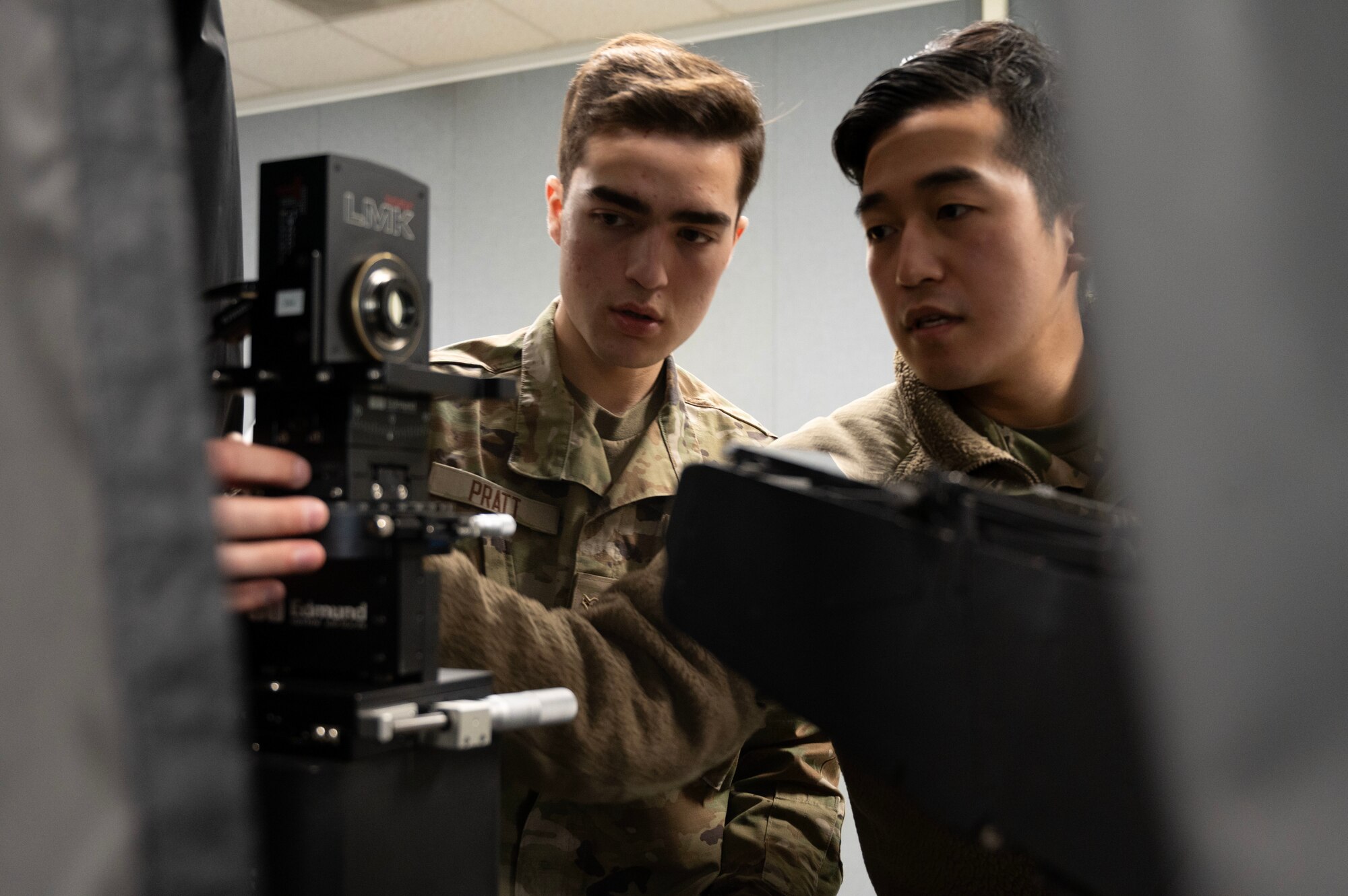 Airmen from the 62d Maintenance Squadron conduct rigorous testing to maximize the efficiency of components of the C-17 Globemaster III aircraft. By utilizing the squadron's interface test adapters, faulty electrical components are systematically diagnosed to pinpoint specific issues. These adapters, linked to computer systems, provide detailed diagnostic information to Airmen, guiding them in the precise identification and resolution of each component's malfunction. This process ensures optimal aircraft performance, vital for executing today's global airlift missions.