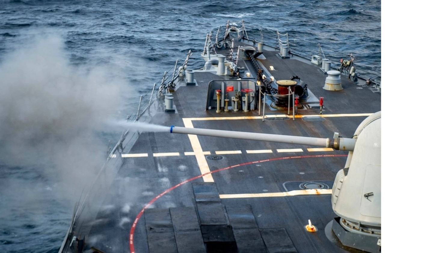 USS Hopper (DDG 70) Conducts Live-Fire Exercise
