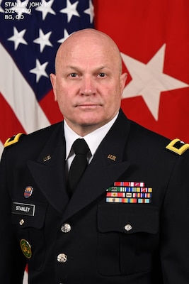 Command Photo: Brig. Gen. John Stanley, Deputy Commanding General, 75th USARIC
