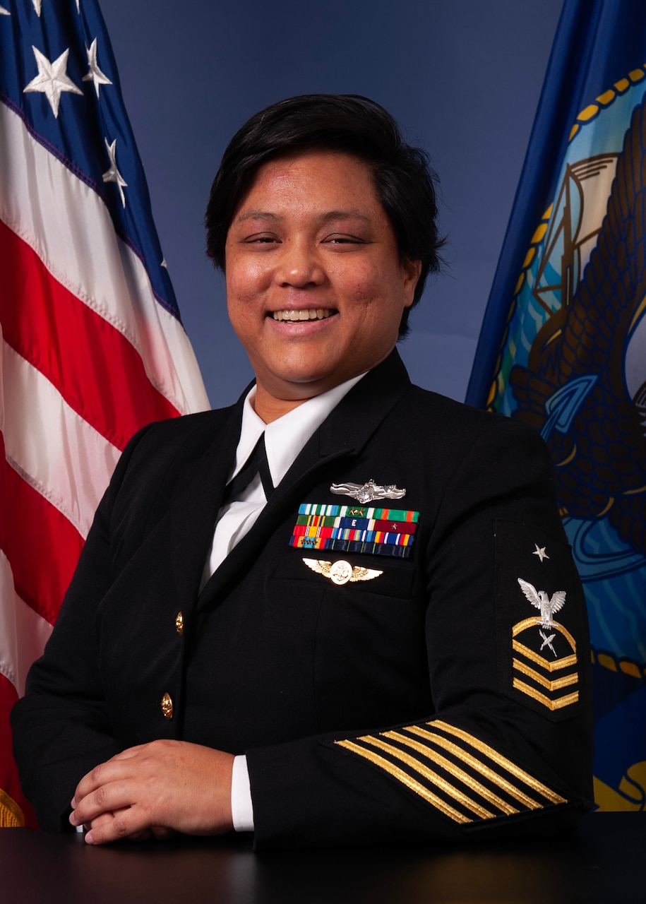 CTICS(IW/NAC/SW/AW) ARYABRIANI P. SAPTORO, SENIOR ENLISTED LEADER, CRYPTOLOGIC WARFARE ACTIVITY (CWA) 65