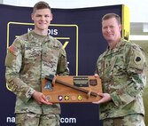 Pfc. Nathan Johnson of Arlington Heights, Illinois, was named the Illinois Army National Guard's "Soldier of the Year" at the Illinois Army National Guard's Best Warrior Competition from April 12-14 at the Sparta Training Area in Sparta, Illinois.