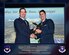 U.S. Air Force Col. Taylor Ferrell, 12th Flying Training Wing, commander, Joint Base San Antonio-Randolph presents the Air Education and Training Command, Commanders Trophy, to 1st Lt. Jesse S. Sidhu, 14th Flying Training Wing student pilot graduate, on April 12, 2024, in the Kay Auditorium on Columbus Air Force Base, Miss. A Total of 16 student pilots completed the Undergraduate Pilot Training 2.5 course and will move on to their next phase of training. (U.S. Air Force photo by Melissa Duncan-Doublin)