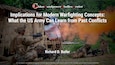 These four historic vignettes provide context and lessons learned for the US Army as it returns to peer conflict. Although history does not account for the cyber and space domains, the leaders involved in the highlighted conflicts dealt with the reintroduction of maneuver warfare tied to modern fires from land, sea, and air. Peer-level conflict also compelled governments to work intensely in the information space to steel their societies and to influence allies, partners, and adversaries. Using historical reference material and insights from historians and other experts, this essay will help the US Army and the wider community of interest relearn peer rival conflict to support deterrence and prepare for the next large-scale war.

Cover photo from https://www.defense.gov/Multimedia/Photos/igphoto/2003203865/
Firing Line Soldiers conduct suppression by fire during a training exercise as part of Balikatan 23 in the Philippines, April 13, 2023. Balikatan 23 is the 38th iteration of the annual exercise between the U.S. military and the Philippines armed forces.