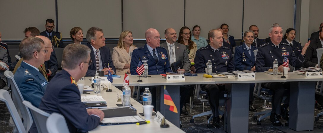 USSPACECOM hosted international military leaders for a multilateral meeting about Operation Olympic Defender