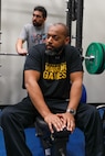 U.S. Army veteran Spc. Brent Garlic competes in the powerlifting event at the 2024 Army Trials, Fort Liberty, North Carolina