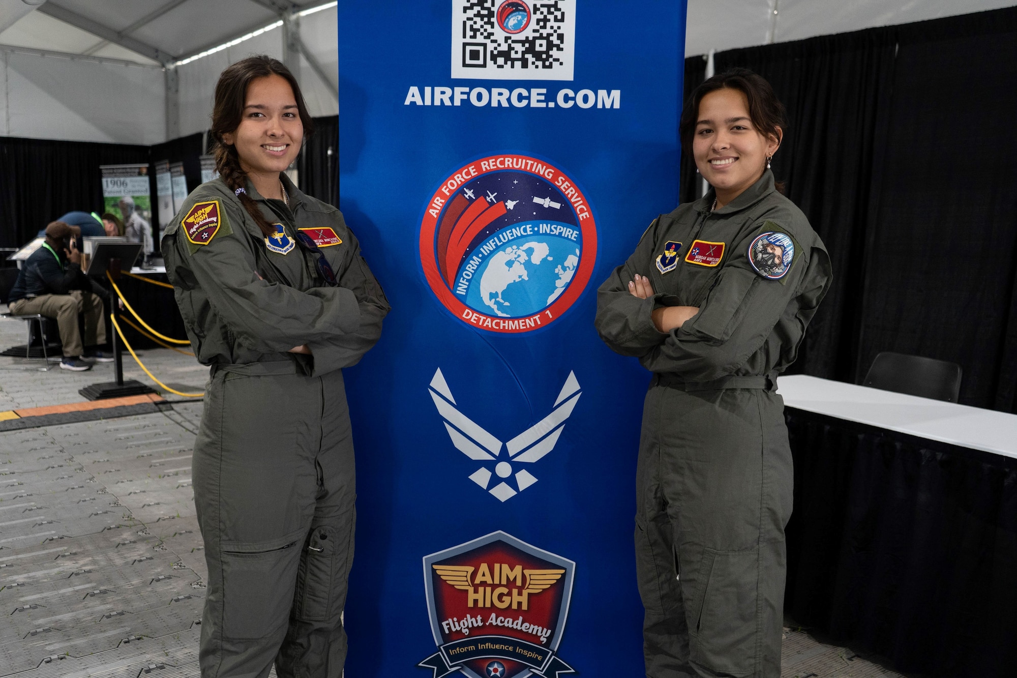 Air Force Recruiting Service (AFRS) Detachment 1 partners with colleges and universities across the nation to annually host high school students for a three-week introductory flight program called Aim High Flight Academy (AHFA).