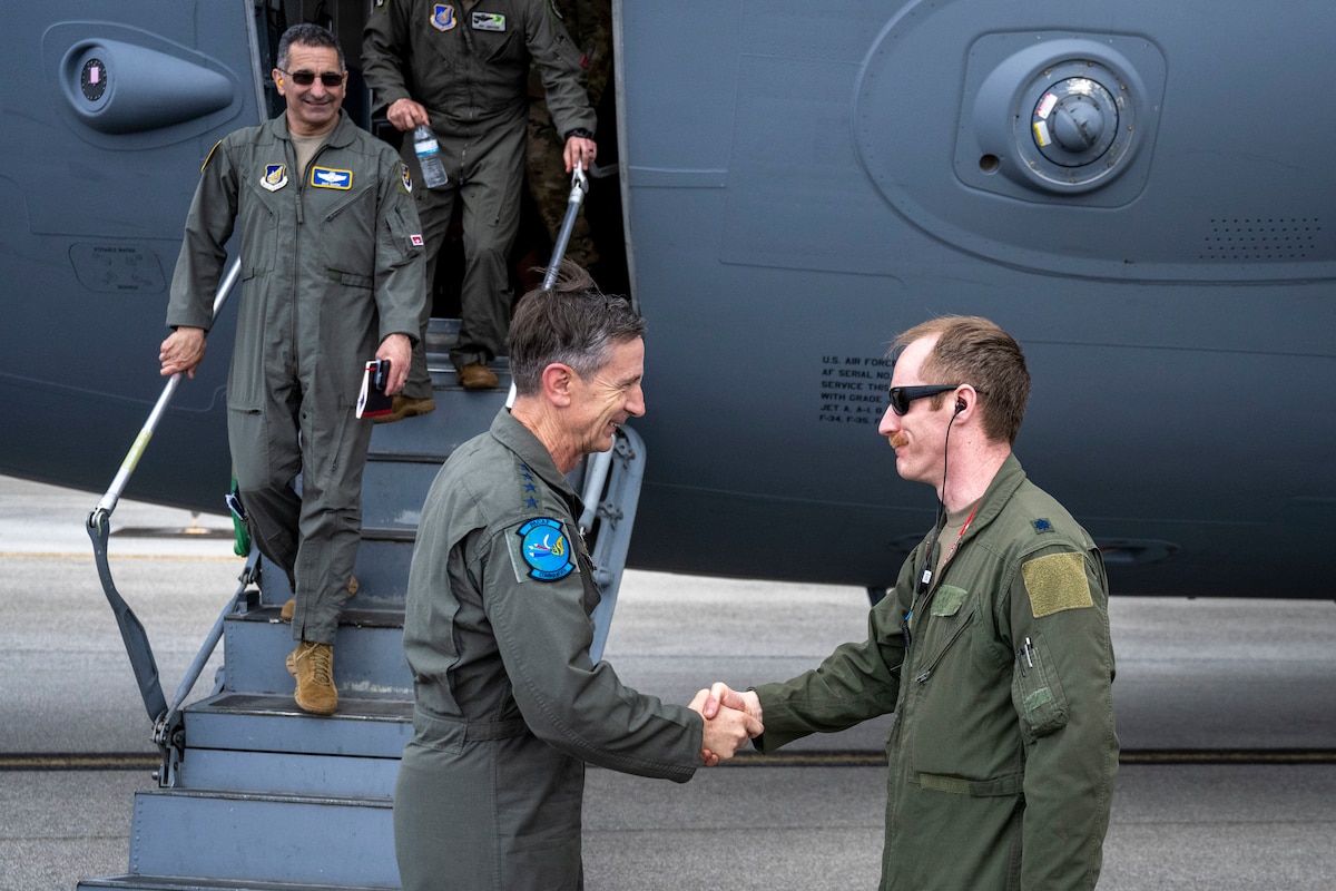 PACAF leadership, coalition, joint leaders visit Agile Reaper 24-1