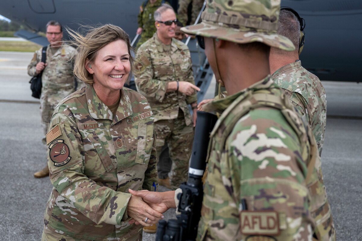 PACAF leadership, coalition, joint leaders visit Agile Reaper 24-1