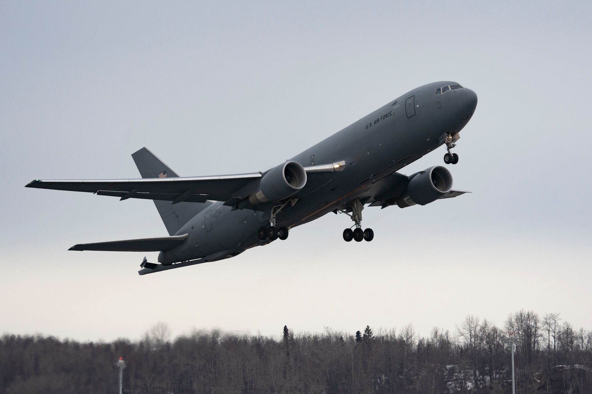 Photo of a tanker taking off during Red Flag