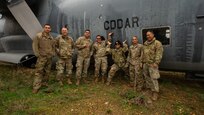 U.S. Air Force Airmen assigned to the 146th Maintenance Group, 146th Airlift Wing, based on Channel Islands Air National Guard Station, practice executing the fundamentals of Crash Damaged and Disabled Aircraft Recovery on Volk Field in Camp Douglas, Wisconsin, April 16-18, 2024. The CDDAR certified members and augmentees used airbags, forklifts and cranes to raise, pull and stabilize aircraft that simulated different scenarios of downed airplanes.