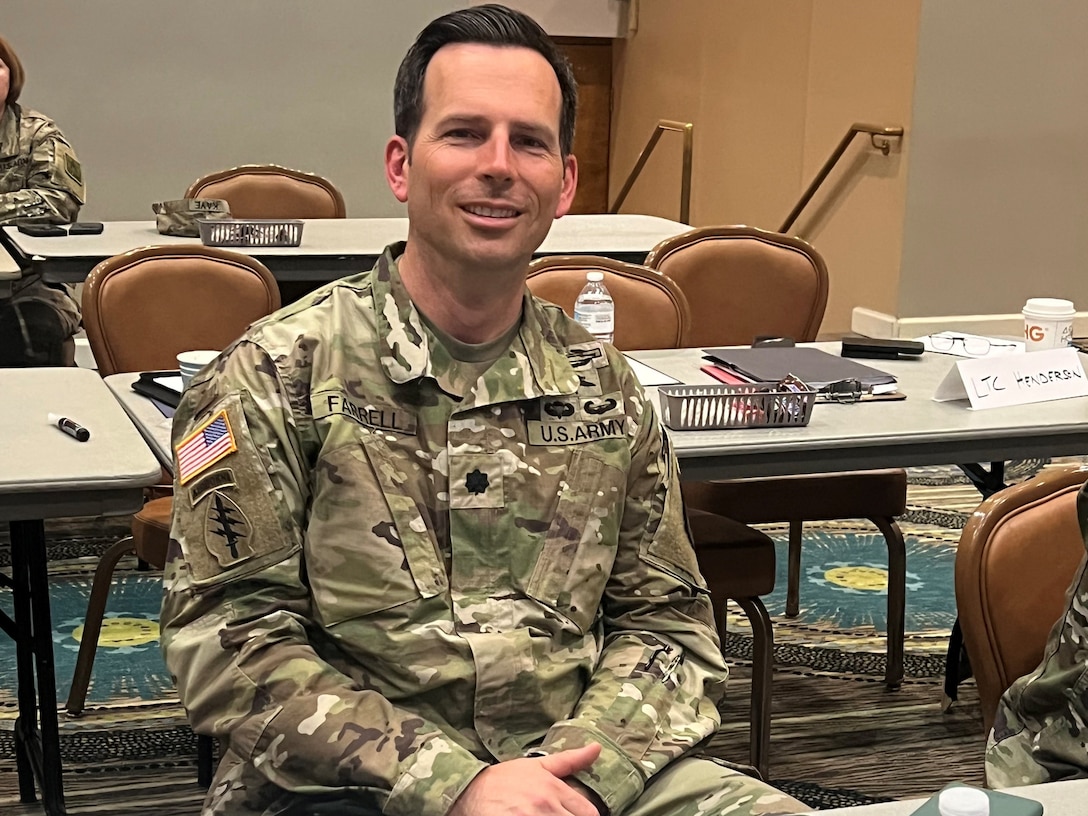 Lt. Col. Brian Farrell, Commander of the Fort Belvoir Soldier Recovery Unit