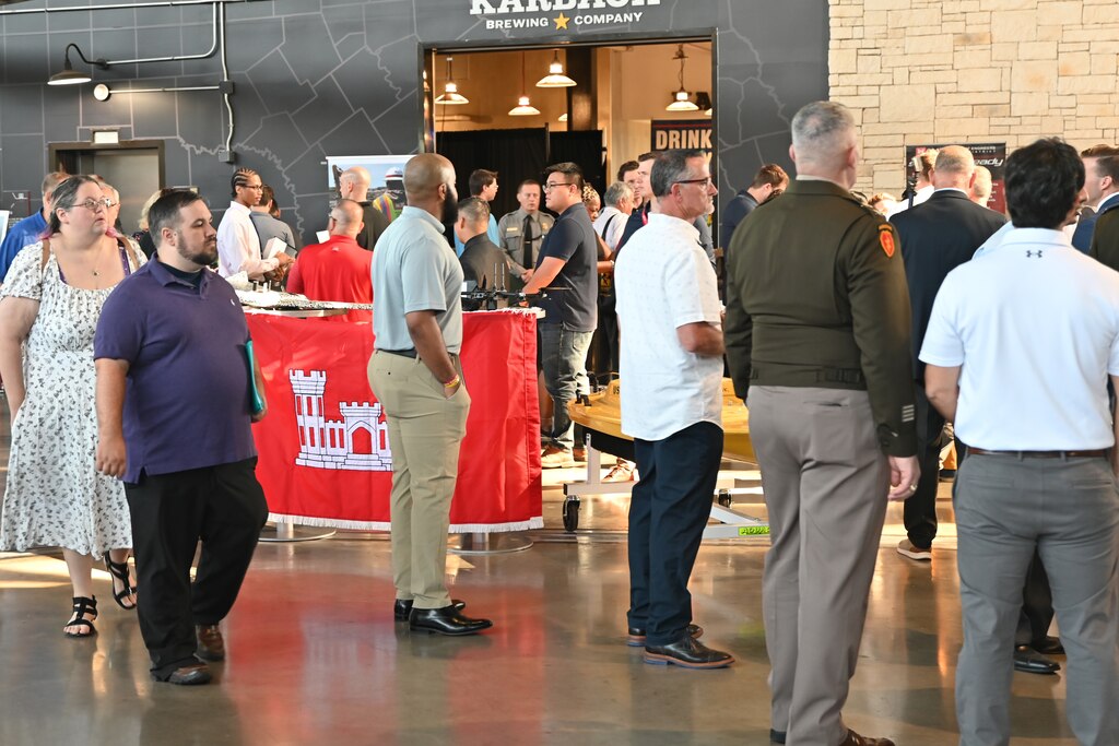 USACE Space at Arlington Career Fair
