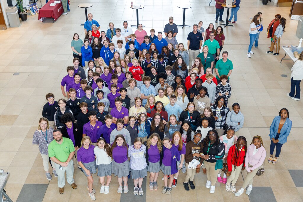 More than 100 students from the Academy of Innovation, Porter’s Chapel, and St. Aloysious High School attended ERDC’s annual Earth Day Celebration. Engineers from several of ERDC’s laboratories set up interactive displays and spread information to the local students about how they can help keep the Earth healthy while also introducing them to the important work ERDC does.