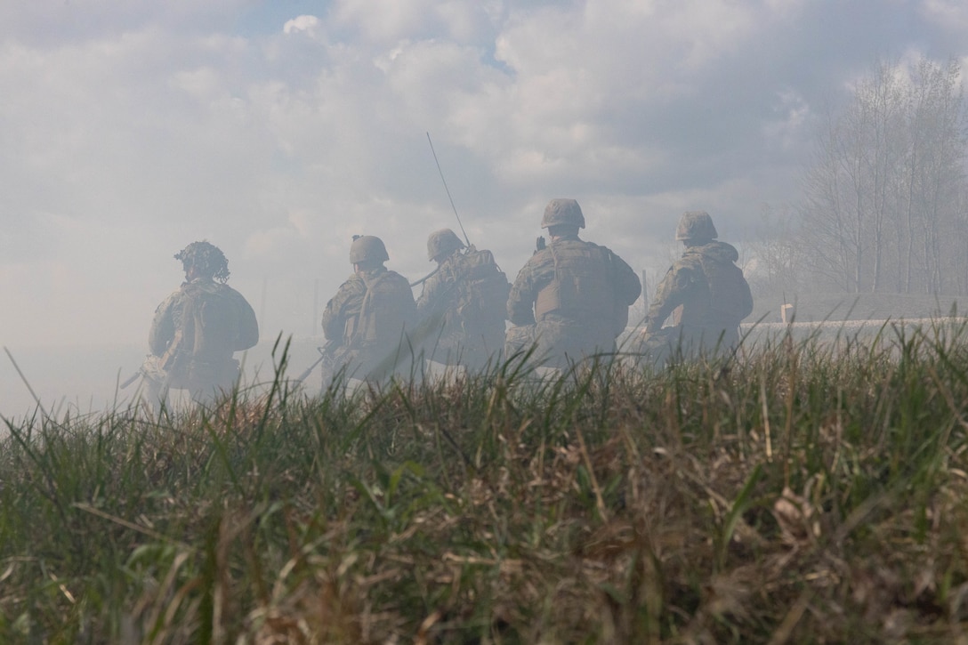 Reserve Marines train for success in culminating event