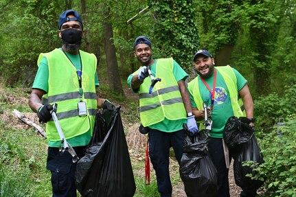 In recognition of Earth Day, members of the District of Columbia National Guard and D.C. Operations-DCNG teamed for an Earth Day cleanup at Fort Dupont Park in Washington, D.C., on April 18, 2024. The D.C. National Guard's Environmental Office promotes environmental stewardship and collaborated with the U.S. National Park Service to determine what areas in the District could best utilize volunteer support. Earth Day is celebrated globally on April 22.