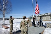 Alaska Air National Guard officer shares story with Service High JROTC