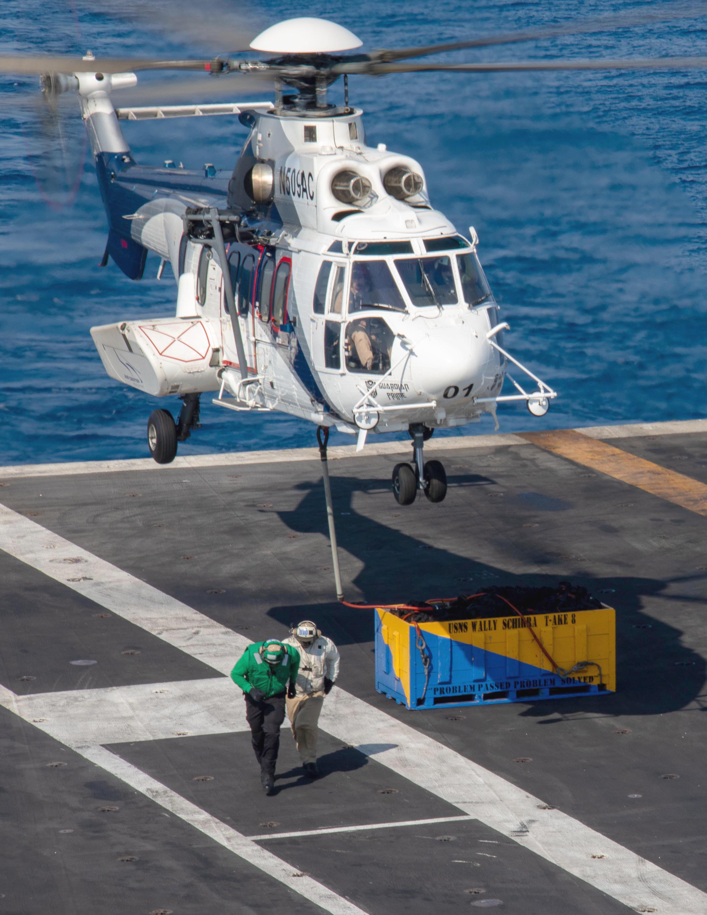 USS Theodore Roosevelt (CVN 71) underway operations.
