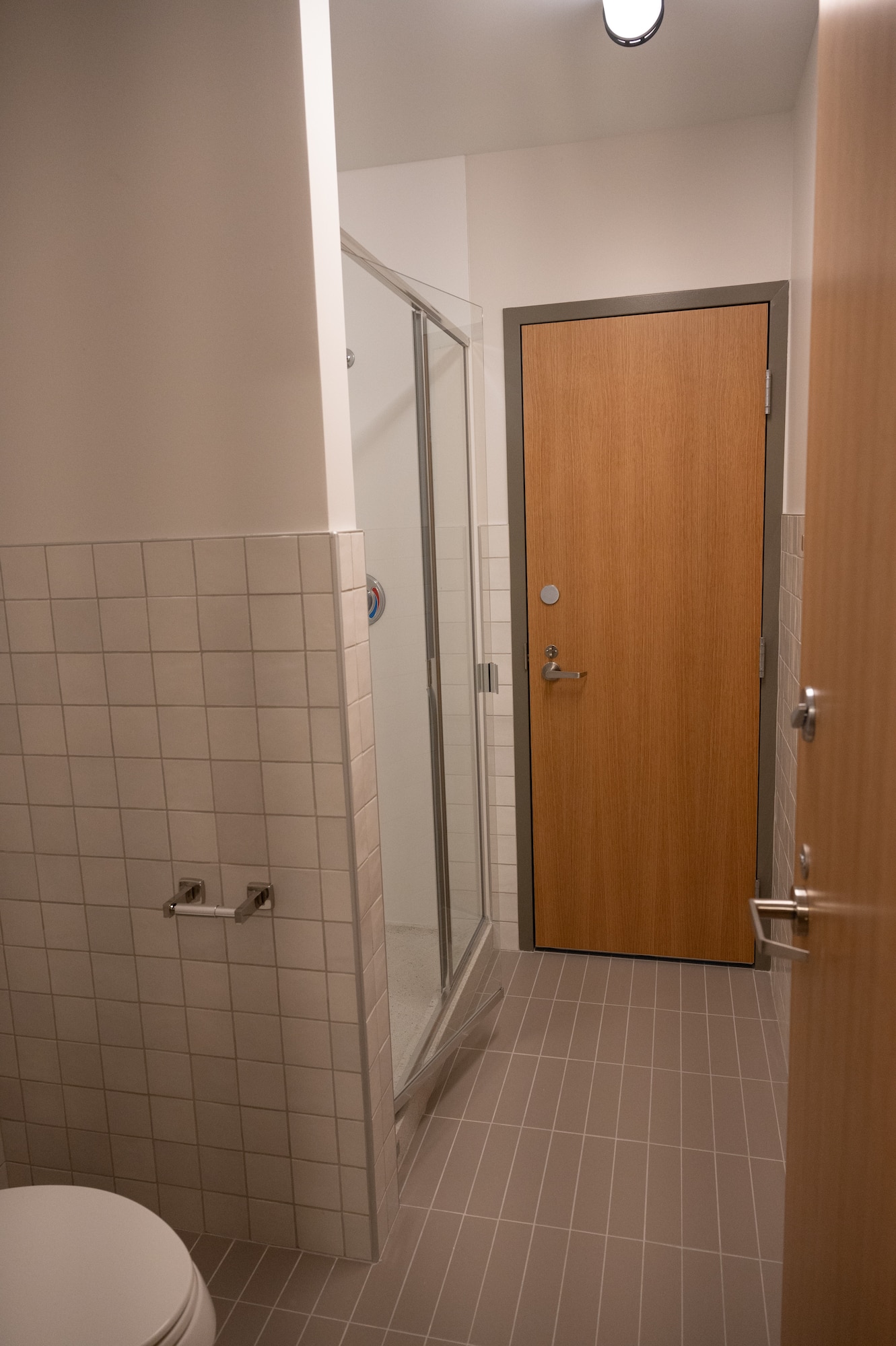 The Discovery Hall dormitory was recently renovated for U.S. Airmen at Whiteman Air Force Base, Mo., April 3, 2024. The total cost of all the renovations for the dorm cost approximately $12 million and took 2 years to complete. (U.S. Air Force photo by Airman 1st Class Bryce Moore)