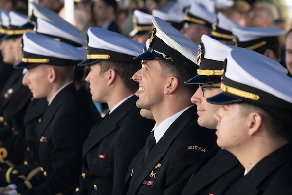 This graduation marks the first U.S. Naval Submarine School graduation for Royal Australian Navy Officers as part of AUKUS and their last leg of nuclear submarine training before heading out into the U.S. Naval Submarine Force.