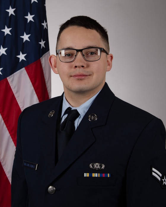 A1C Dylan Wilson Official Service Dress Photo