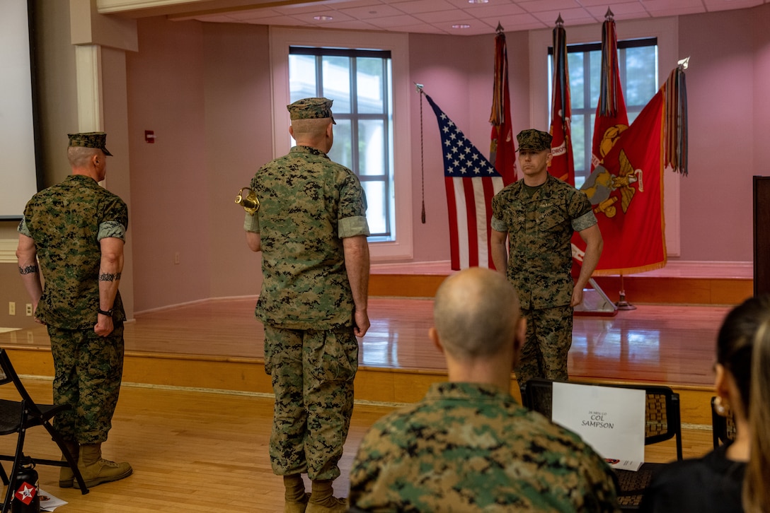 Continuing the Legacy: 26th MEU(SOC) Command Element Relief and Appointment