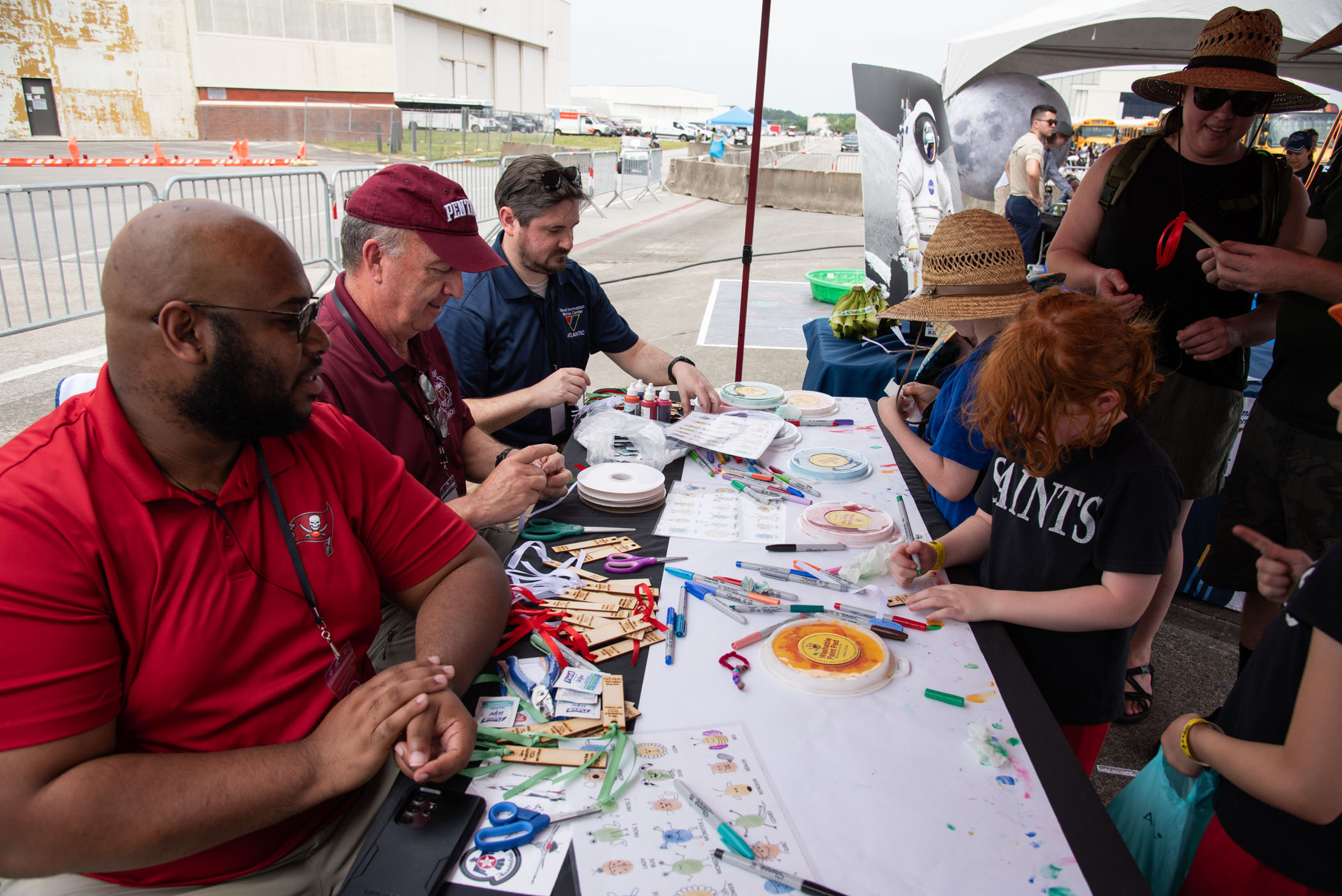 Charleston Air Show 2024 STEM Outreach Booth Photos