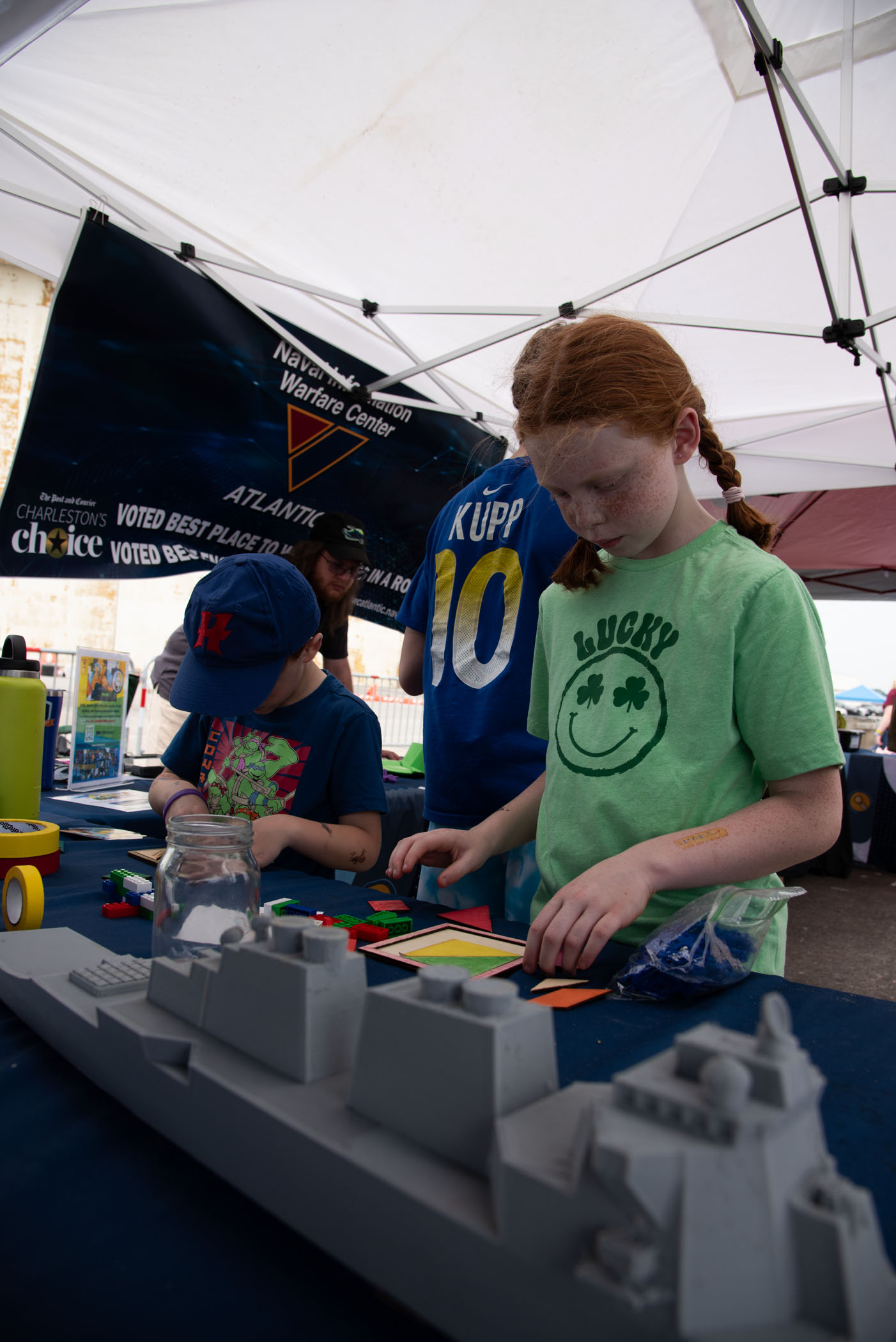 Charleston Air Show 2024 STEM Outreach Booth Photos